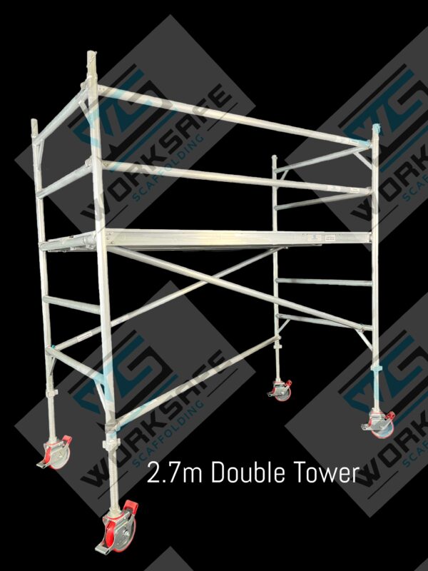 Aluminium Tower 2.5l x 1.3w x 2.7m High