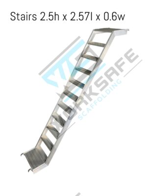 Aluminium Stairs 2.5m Rise x 2.57m Run