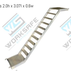 Aluminium Stairs 2.0m Rise x 3.07m Run