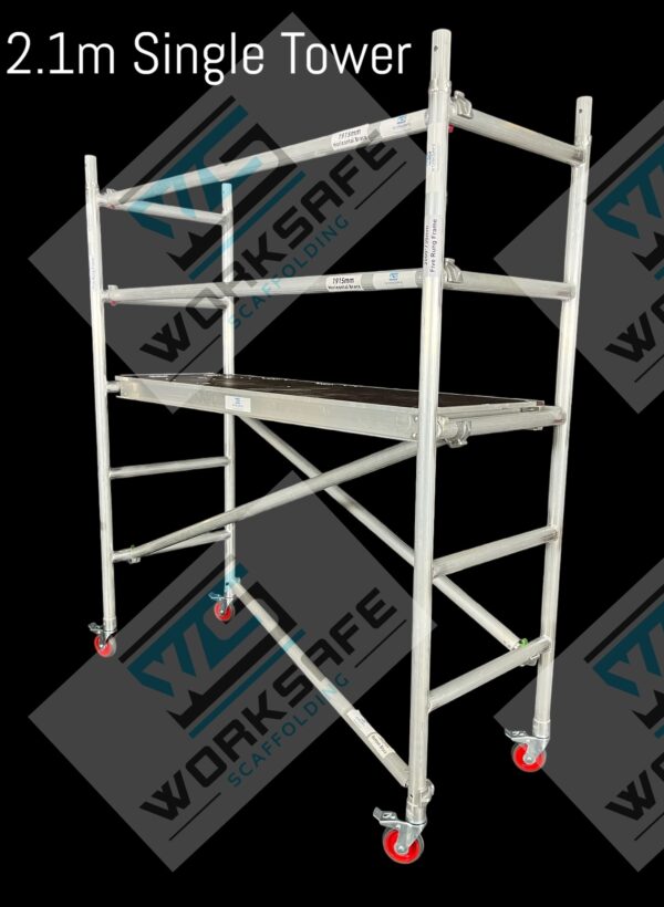 Aluminium Tower 2.0l x 0.73w x 2.1m High