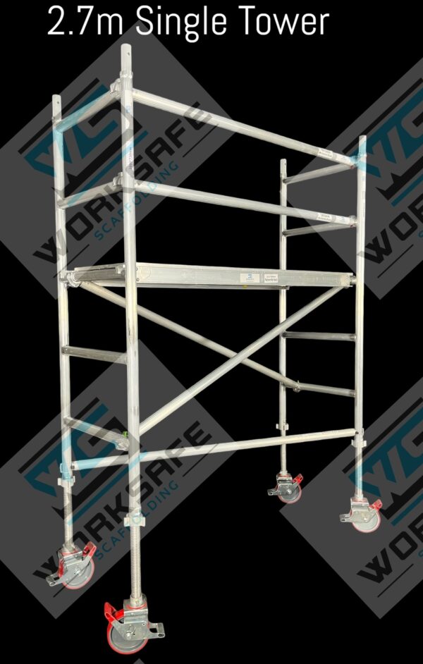 Aluminium Tower 2.0l x 0.73w x 2.7m High