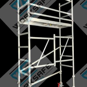 Aluminium Folding Tower 2.0l x 0.73w x 3.7m High