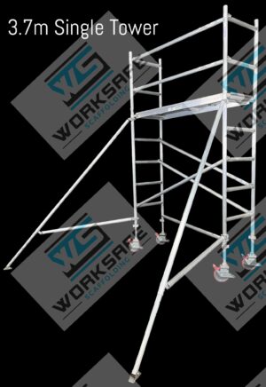 Aluminium Tower 2.0l x 0.73w x 3.7m High