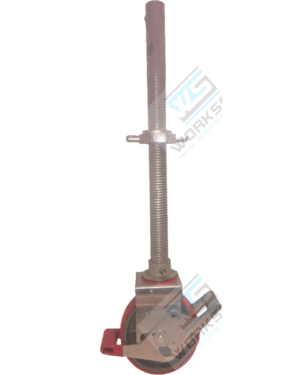 Adjustable Caster Wheels Aluminium 200mm