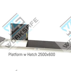 Platform with Hatch 2500x600mm