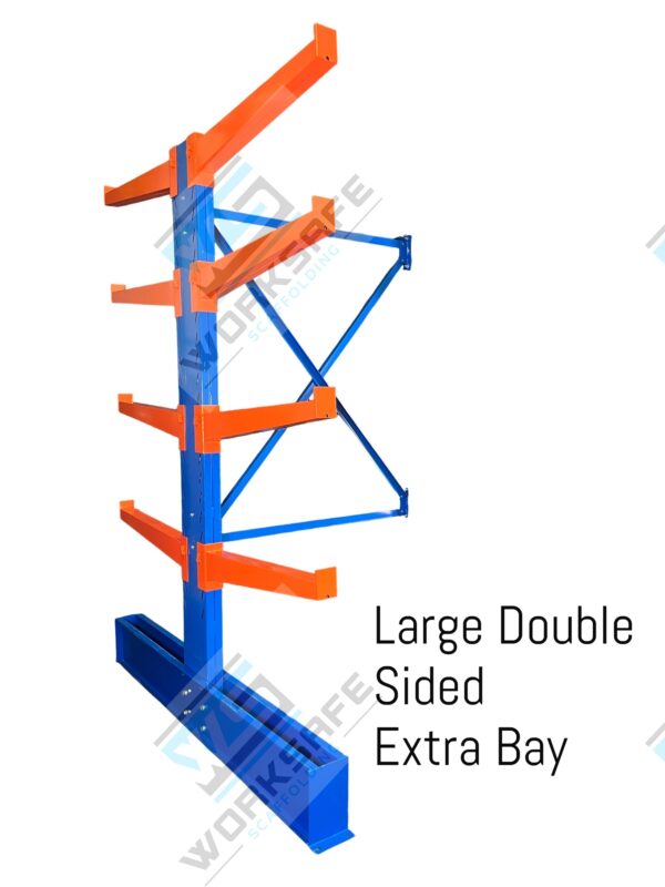 Cantilever Shelving Large Double Sided Starter Bay - Image 4