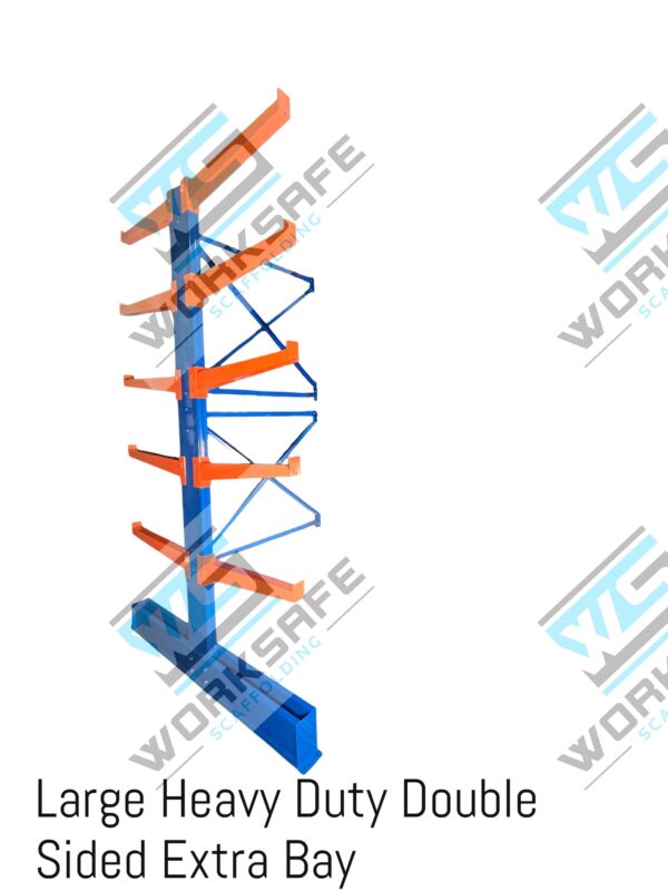 Cantilever Shelving Large Heavy Duty Double Sided Extra Bay