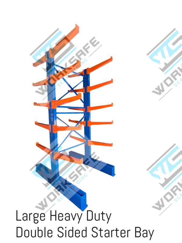 Cantilever Shelving Large Heavy Duty Double Sided Extra Bay - Image 2