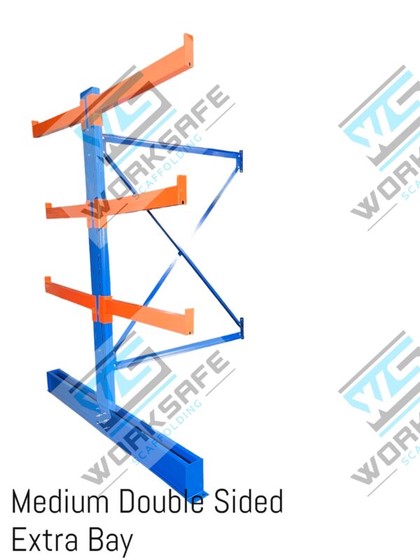 Cantilever Shelving Medium Double Sided Extra Bay 1.5m