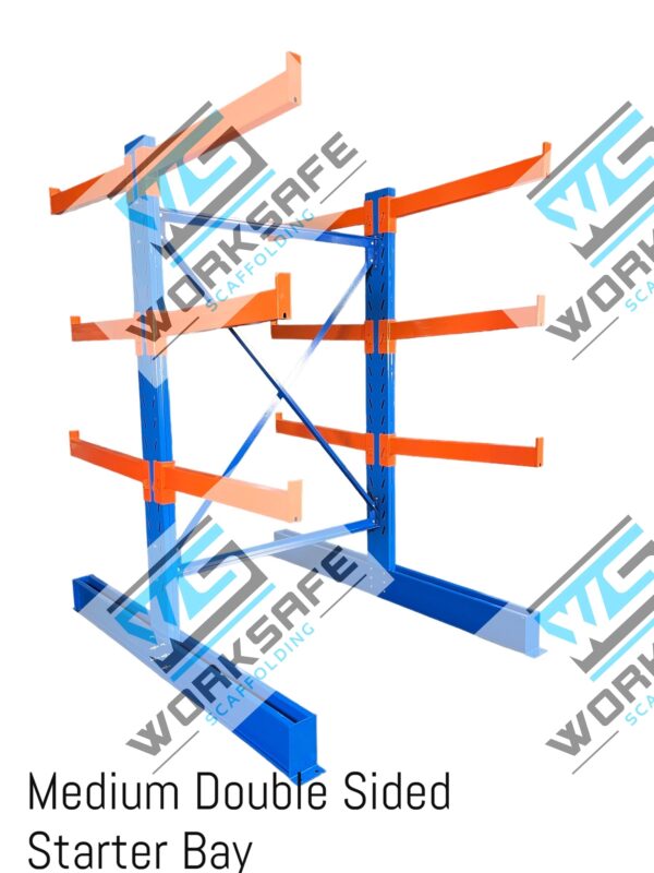 Cantilever Shelving Medium Double Sided Extra Bay 1.5m - Image 3