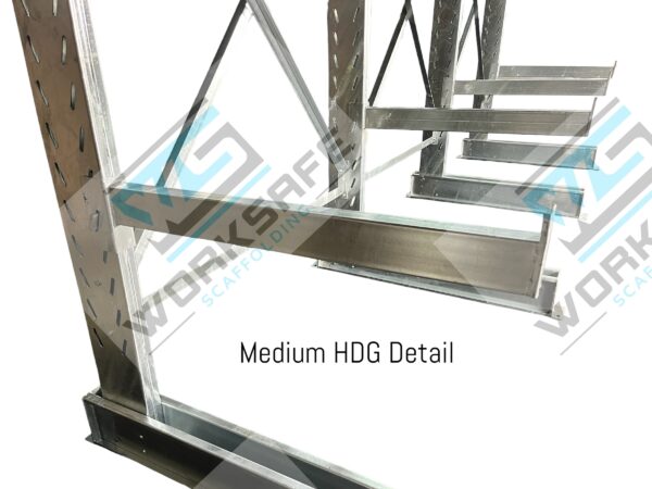 Cantilever Shelving Medium HDG Set - Image 2