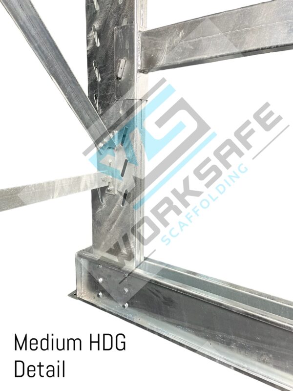 Cantilever Shelving Medium HDG Set - Image 3