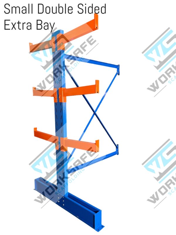 Cantilever Shelving Small Double Sided Starter Bay 1.5m - Image 2