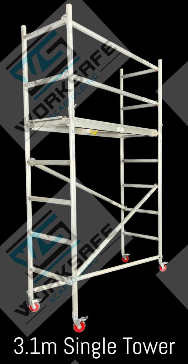 Aluminium Tower 2.0l x 0.73w x 3.1m High