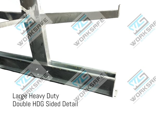 Cantilever Shelving Large Heavy Duty Double HDG Starter Bay - Image 3