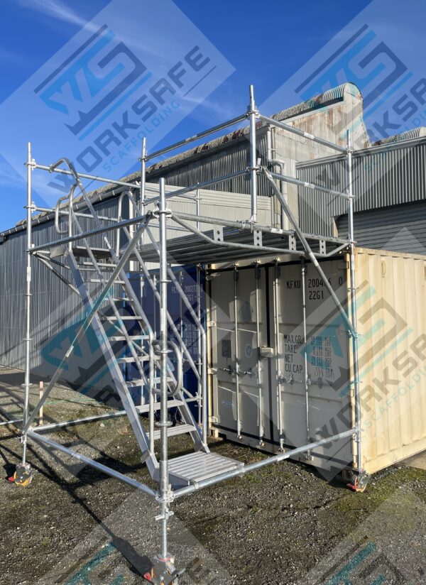 Container Stairs with Loading Platform - Image 5