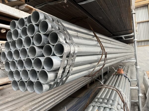 Steel Tube 80x6000x3.75mm HDG - Image 2