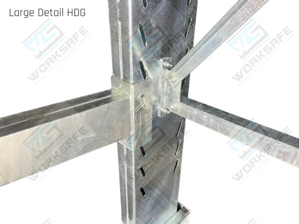 Cantilever Shelving Large Extra Bay HDG - Image 2