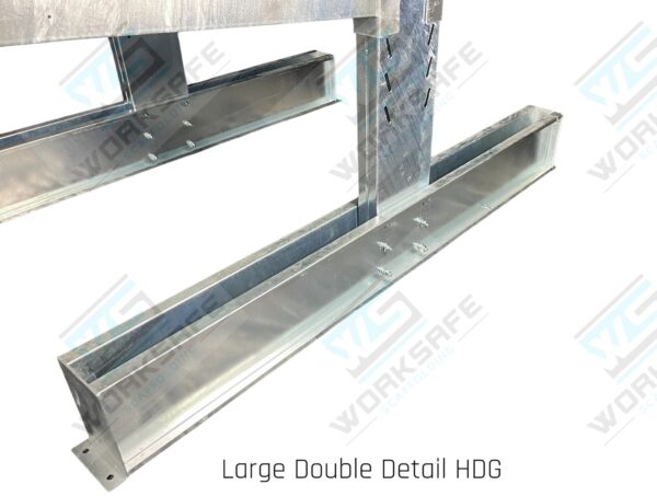 Cantilever Shelving Large Double Sided Extra Bay HDG - Image 2