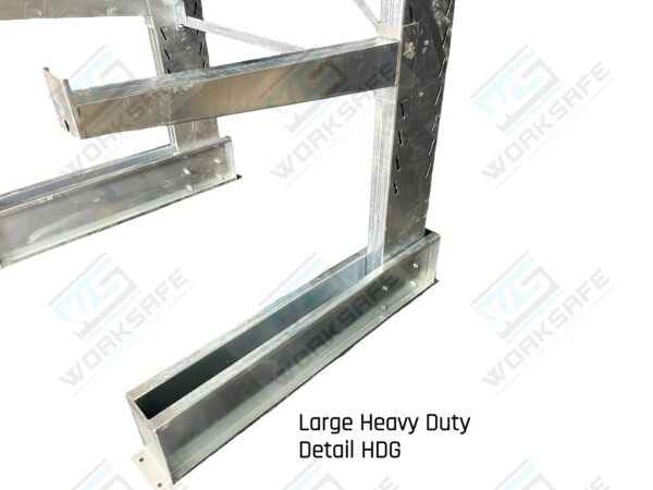 Cantilever Shelving Large Heavy Duty HDG Extra Bay - Image 3