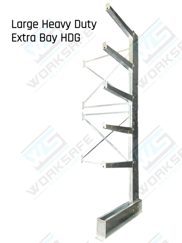 Cantilever Shelving Large Heavy Duty HDG Extra Bay