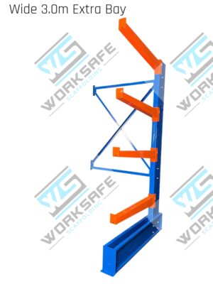 Cantilever Shelving Wide 3.0m High Extra Bay