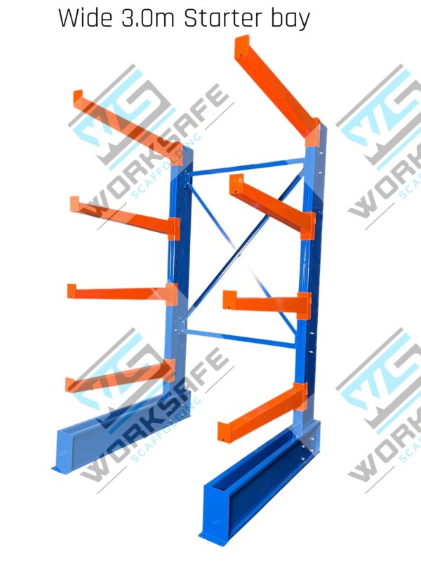 Cantilever Shelving Wide 3.0m High Extra Bay - Image 2