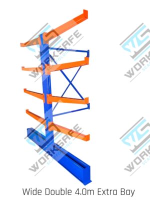 Cantilever Shelving Wide 3.0m High Double Sided Extra Bay