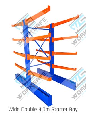 Cantilever Shelving Wide 3.0m High Double Sided Starter Bay