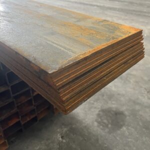 Steel Flat Black 250x6x6000mm