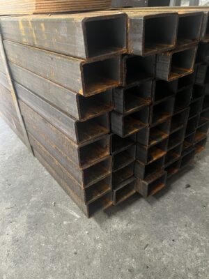 Steel Tube Black 75x50x6000x3.0mm
